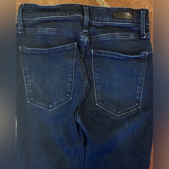 Abercrombie and Fitch Simone ankle jeans size 24/00 $79 dark tonal wash - Picture 7 of 9